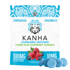 KANHA | Blue Raspberry – Hybrid Gummies – 100mg