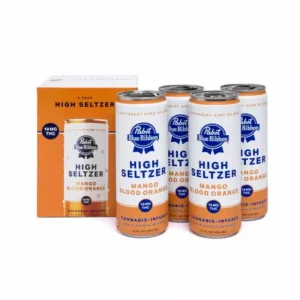 Pabst Blue Ribbon Mango Blood Orange High Seltzer