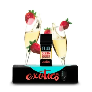 PLUGplay | PLUG™ EXOTICS: Strawberry Champagne Pod – 1.0g