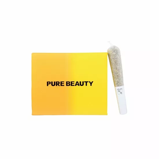 Pure Beauty Infused Solventless Yellow Box Pre-Roll Pack (S)