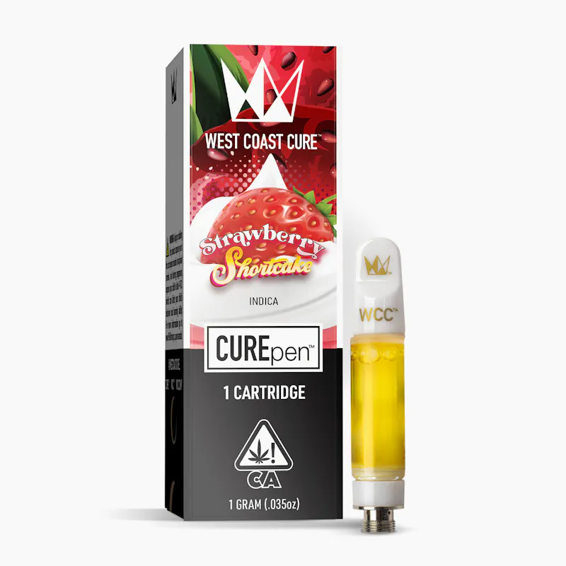 WEST COAST CURE | Strawberry Shortcake – CUREpen Cartridge – 1.0g